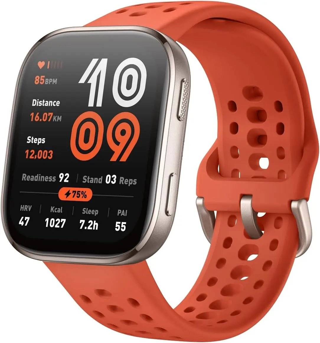 Amazfit Bip 6 Smart Watch 46mm 14-Day Battery 1.97'' AMOLED Display Plastic Free Maps AI for Call Text Health Fitness