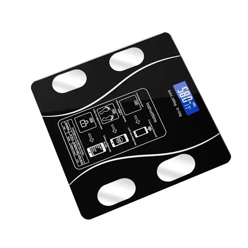 Digital Body Fat Scale Blue Tooth Bathroom Glass Scale App BMI Measuring Smart Health