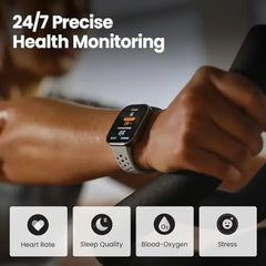 Amazfit Bip 6 Smart Watch 46mm 14-Day Battery 1.97'' AMOLED Display Plastic Free Maps AI for Call Text Health Fitness