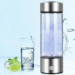 420ml Hydrogen-Rich Water Cup Electric Hydrogen Rich Water Generator Bottle Titanium Quality Filter Portable Antioxidant Lonizer