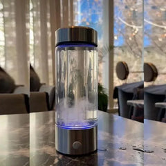 420ml Hydrogen-Rich Water Cup Electric Hydrogen Rich Water Generator Bottle Titanium Quality Filter Portable Antioxidant Lonizer