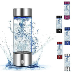 420ml Hydrogen-Rich Water Cup Electric Hydrogen Rich Water Generator Bottle Titanium Quality Filter Portable Antioxidant Lonizer