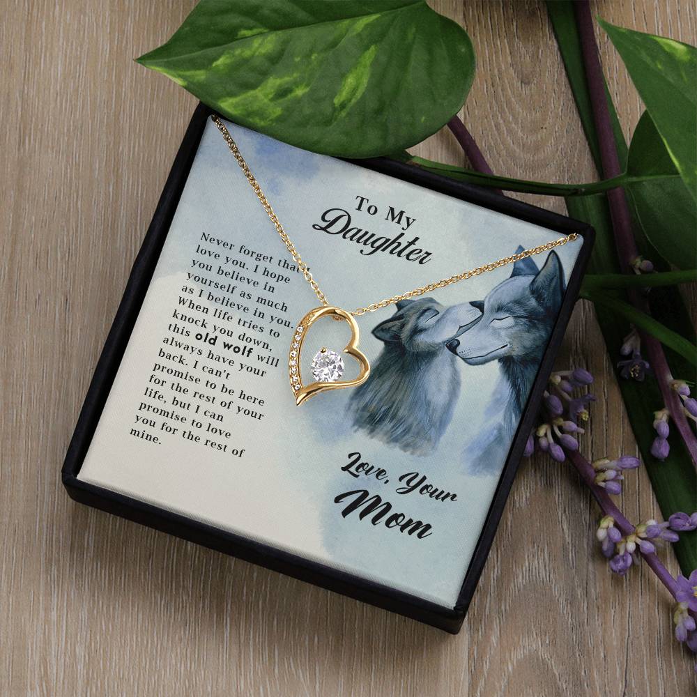 Old Wolf - Forever Love Necklace